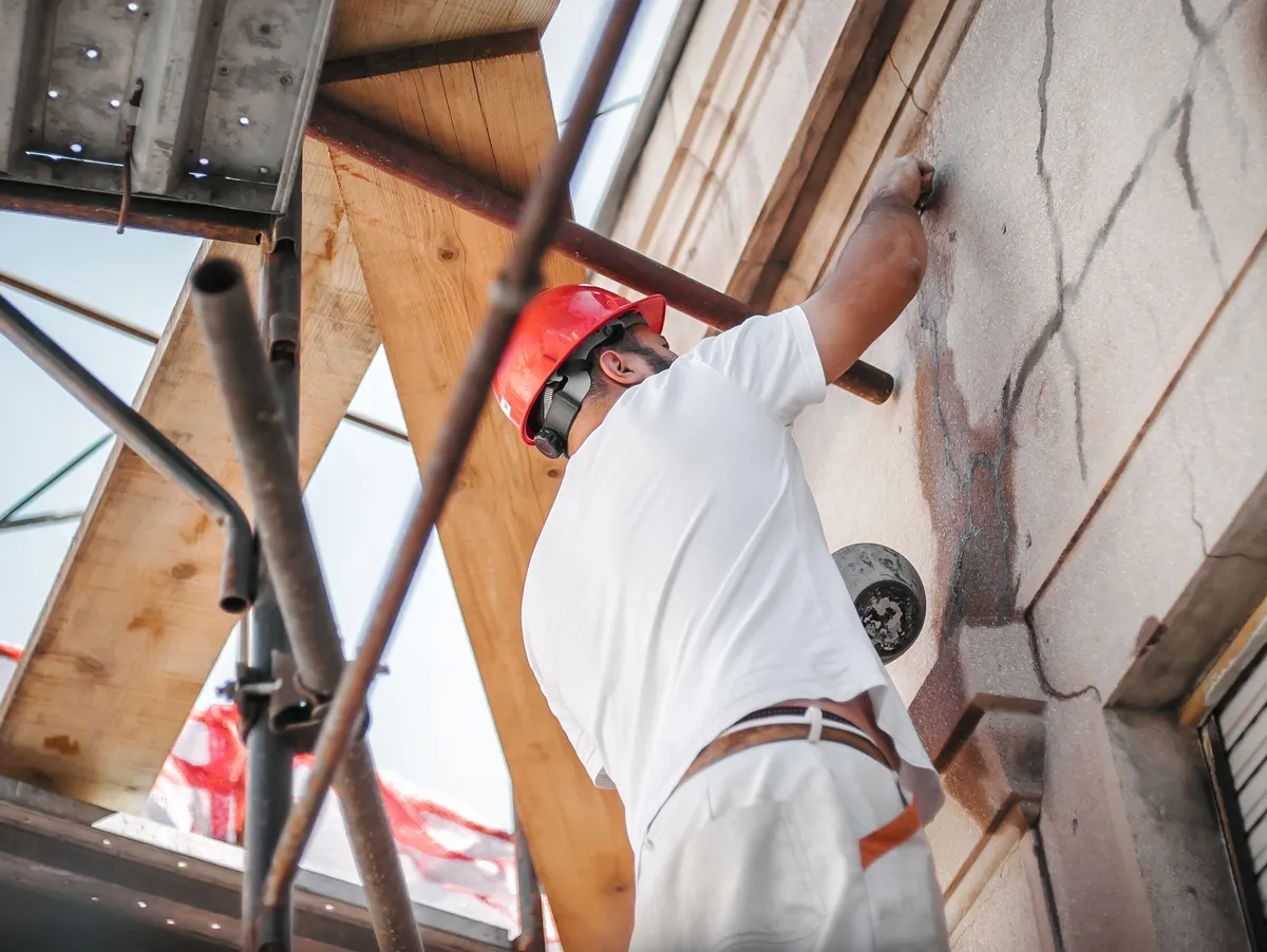 BSM property maintenance professional at work