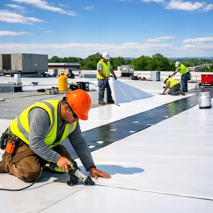 Roof and waterproof protection